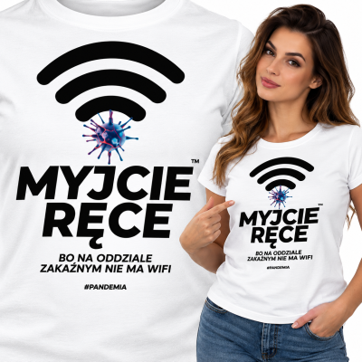 Koszulka  ŚMIESZNA   WIFI